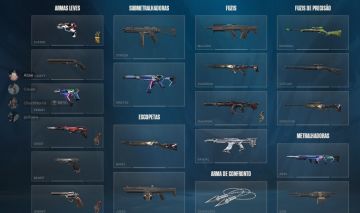 Conta valorant low elo com skins. + de 700 investidos.