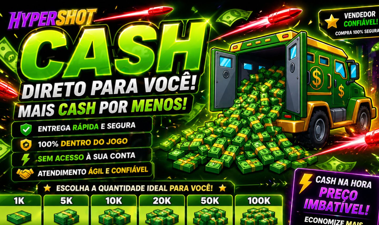 (EXIT GAME) Hypershot CASH ( CASH hypershot) [ PREÇO DE EXIT GAME ]