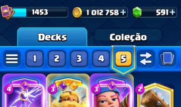 CONTA CLASH ROYALE / TORRE LEVEL 14 1 MILHÃO DE OURO