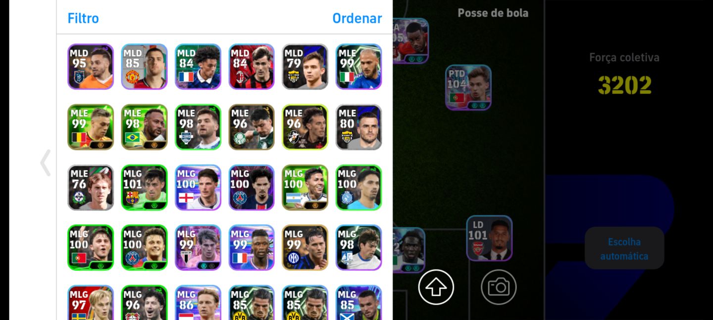 CONTA DE EFOOTBALL COMPLETA! 3200+