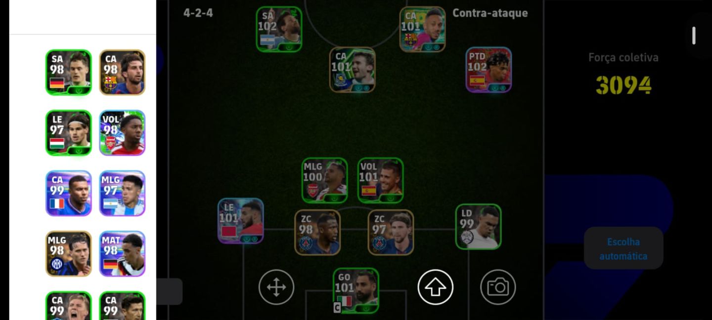 Conta efotball Fun acesso