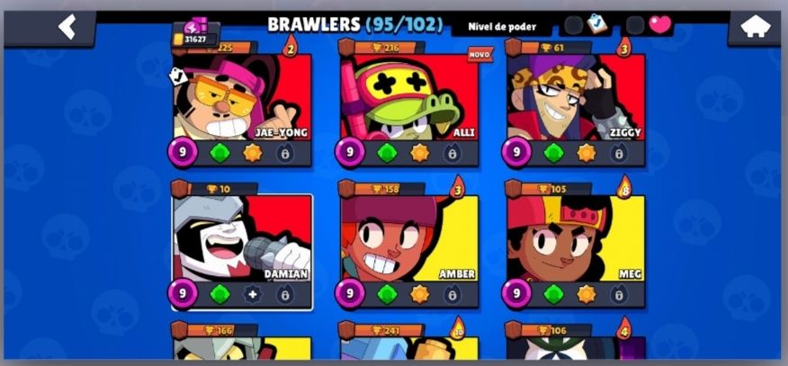 Conta de brawl stars forte e bem upada