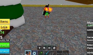 CONTA DE ROBLOX COM GAMEPASS BLOX FRUIT + OUTROS JOGOS + SKINS PAGAS EXCLUSIVAS!