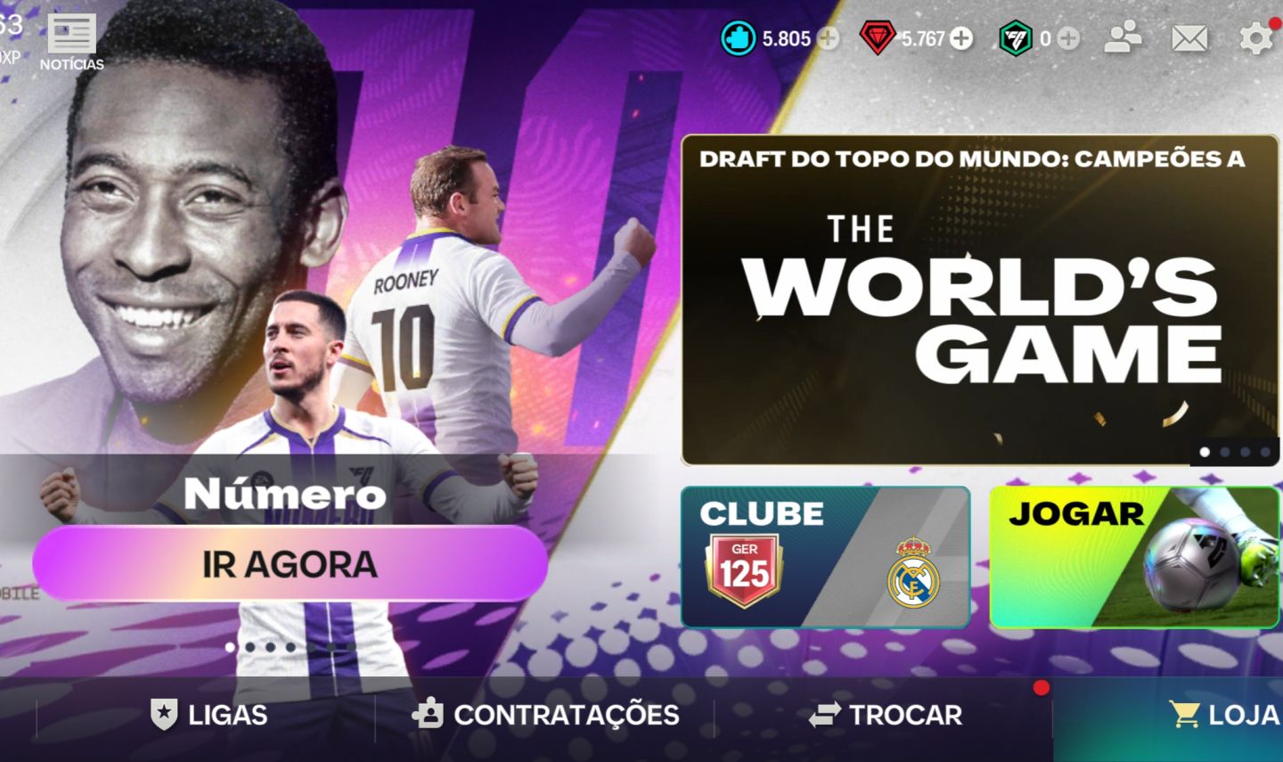 Conta FC Mobile GER 125 | Elenco Valioso (115B+)