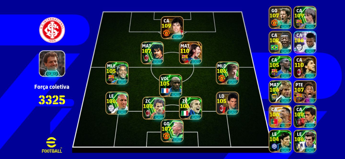 CONTA ELITE eFOOTBALL 2026 - 3325+ FORÇA | BULLY MESSI 2007 + GEORGE BEST.