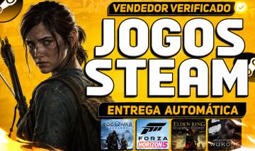 JOGOS DA ATUALIDADE CONTAS STEAM OFFLINE PC[ENTREGA AUTOMÁTICA]