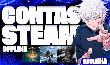 [ BARATO! ] CONTA STEAM OFFLINE (ENTREGA RÁPIDA)