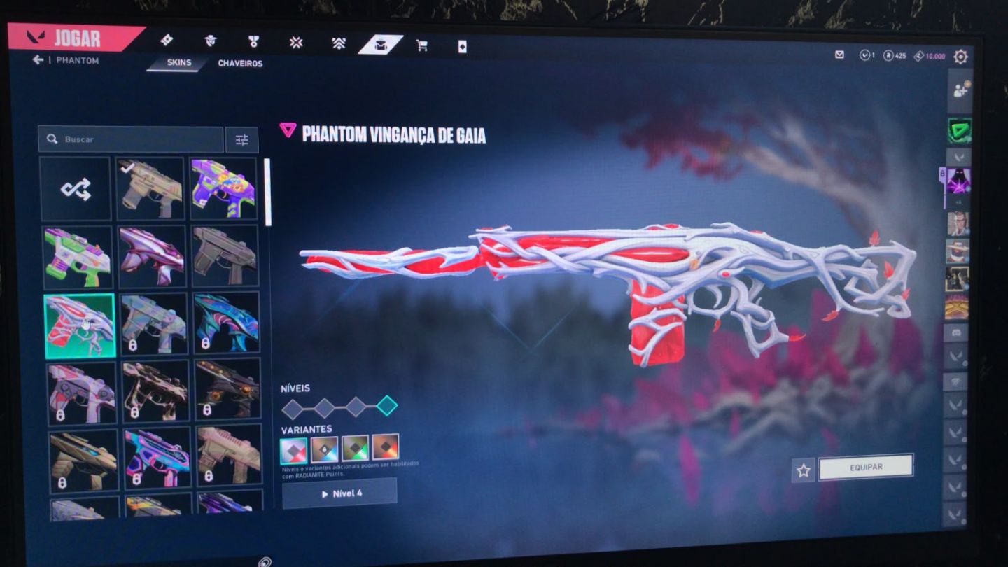 CONTA DE VALORANT COM MUITAS SKINS!!