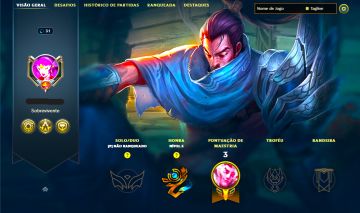 SKIN SWAIN ROSA DE CRISTAL + [ CONTA MAIN SUPORTE ] + [ TROCA NICK ]
