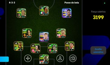 CONTA EFOOTBALL 3190+ | JAMES RODRÍGUEZ BLITZ CURLER 105 | RONALDINHO MILAN 104