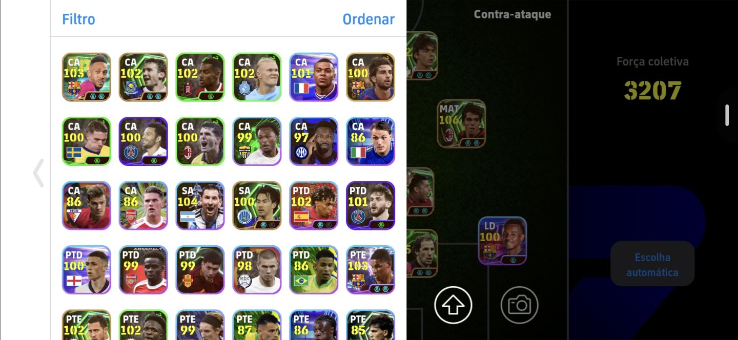 (Conta Efootball) Pelé + Kaka Prime