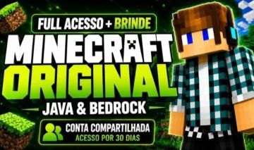 Minecraft Java + Bedrock Original | Promoção+brindes