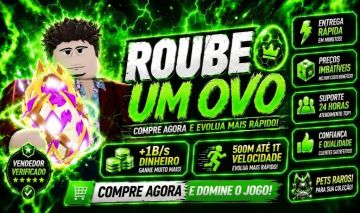 1B/S até 5B/s DINHEIRO + VELOCIDADE ALEATORIA