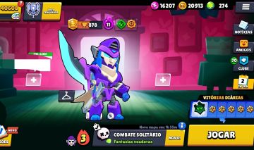 Brawl stars com super rara