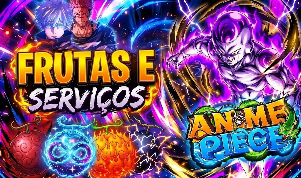 ANIME PIECE ROBLOX | Venda de Frutas | Farm Max Level e 1M Beli | Entrega