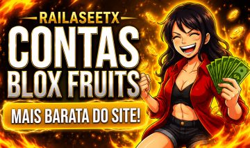 SUPER PROMO | Contas Blox Fruits LV2800 | V4 GodHuman Kitsune !