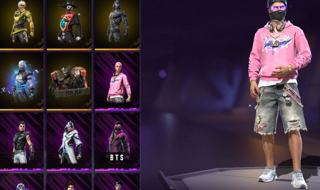 CONTA SUPER TOP DE FREE FIRE