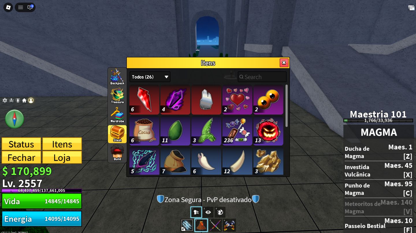 Conta De BloxFuits Muito Boa (PRA SAIR HOJE)