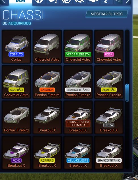 Conta Rocket League 2016 + GC + Créditos + Itens