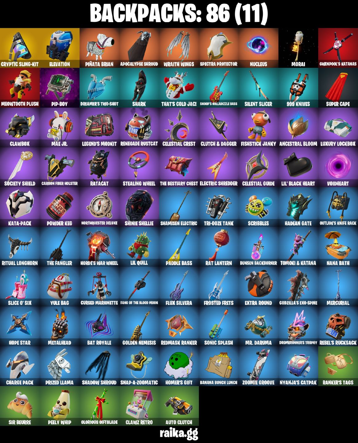 CONTA FORTNITE COM 39 SKINS VIVI CHROMA/KADO/THORNE/GALAXY/SLAYER JUICE/FISH THI