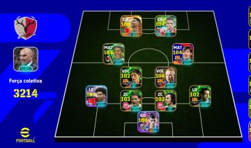 Conta de efootball messi 104 cr7 de pack de Portugal