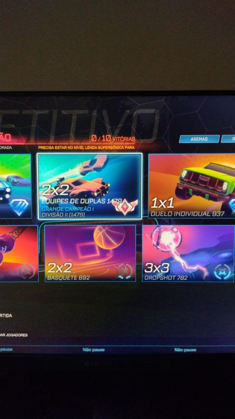 PROMOÇAO!!! Boost Rocket League até grand champion (2v2)