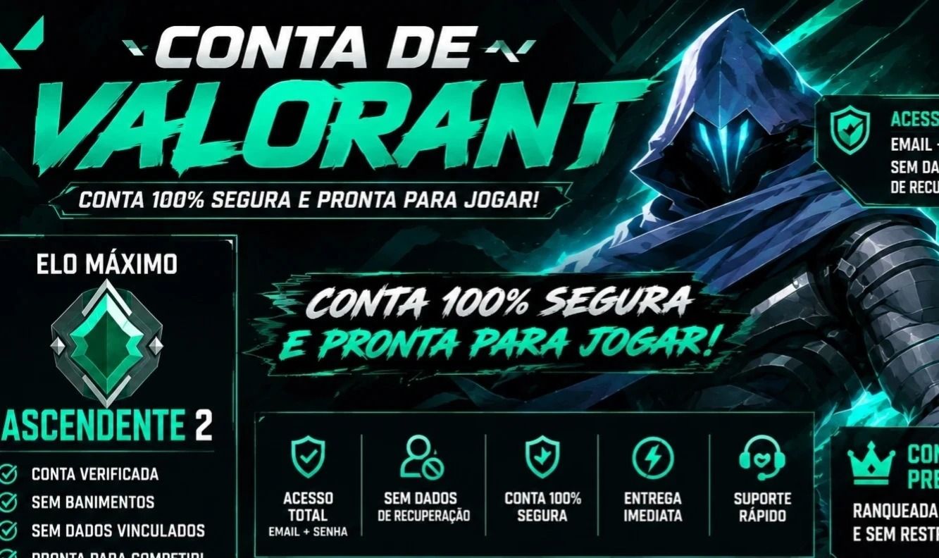 Conta de valorant ex ascendent