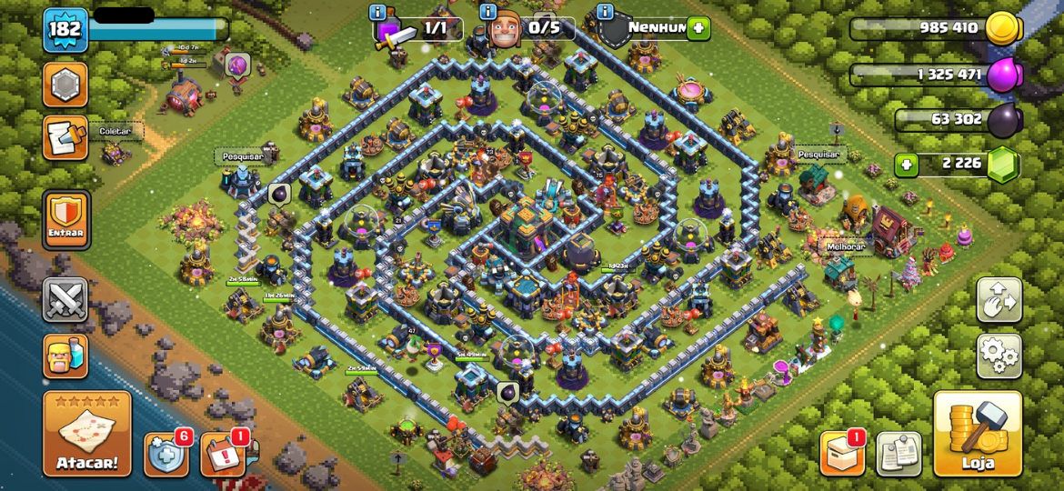 Brawl Stars 45k Troféus | Conta Antiga | Inclui Clash Royale + CoC