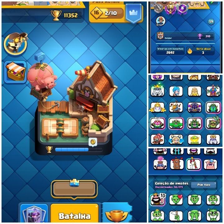 Promoção Conta Clash Royale VETERANO (perfil verificado pelo GGMAX)