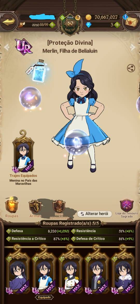 Conta P2W Nanatsu no Taizai Grand Cross Global