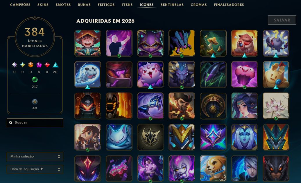Conta de LOL +13 ANOS Higt Tier MESTRE, 230SKINS, ALL CHAMP, NV 400+
