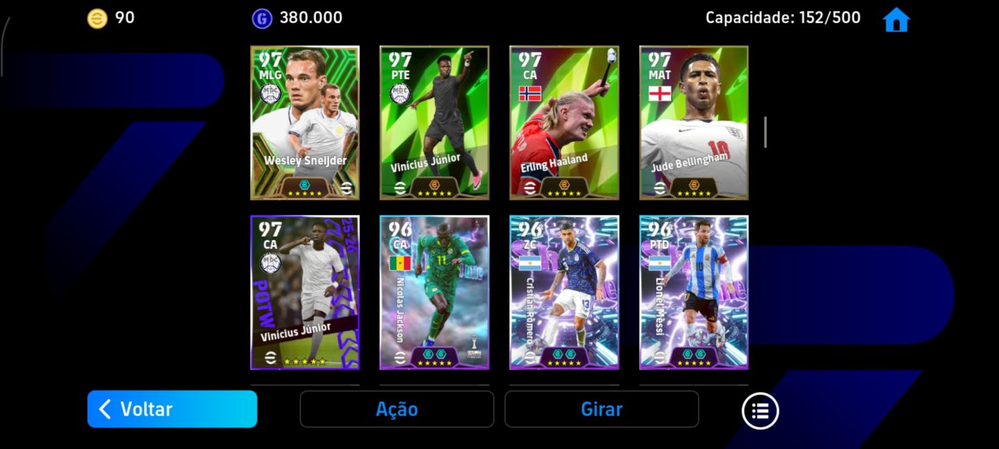 Conta de Efootball Mobile