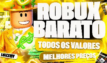 [MAIS BARATO] ROBLOX GIFT CARD, ROBUX BARATO!