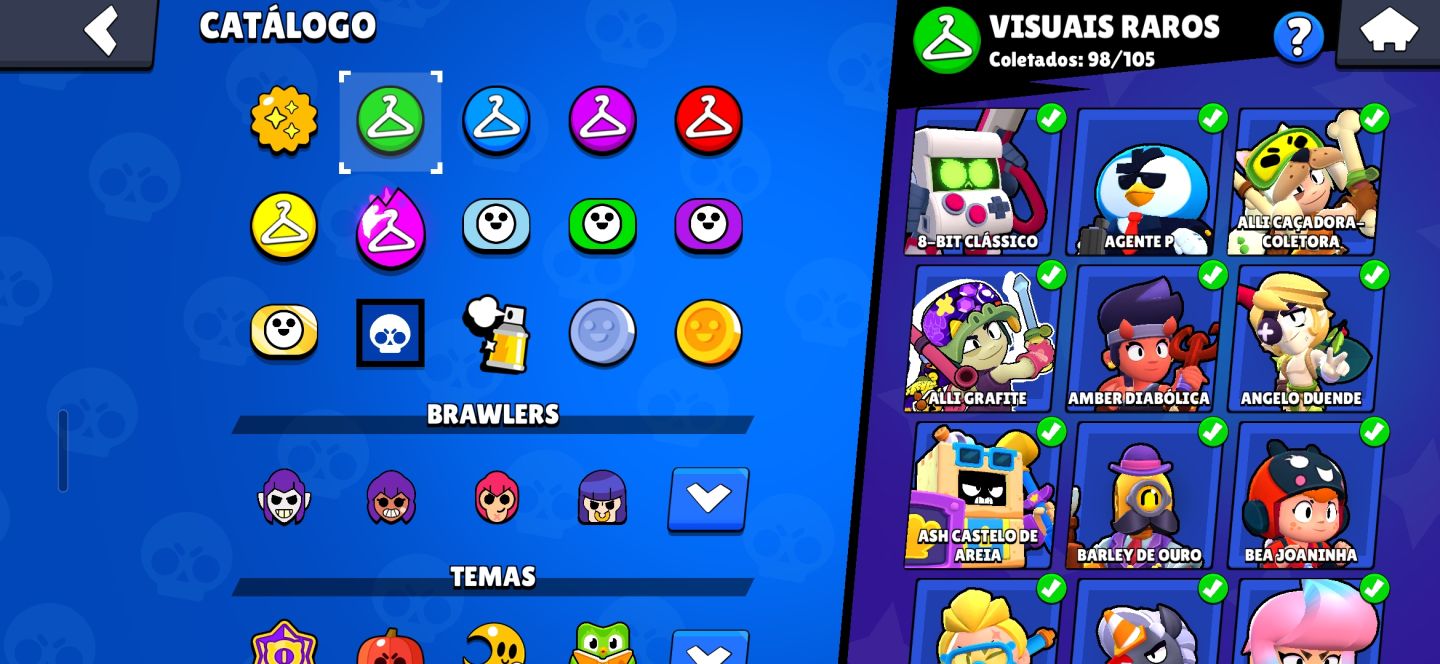 Conta de Brawl Stars 2019 full buffies