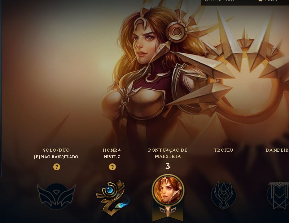 CONTA LEAGUE OF LEGENDS NÍVEL 30 - Leona Eclipse Solar- Senna Velho Oeste