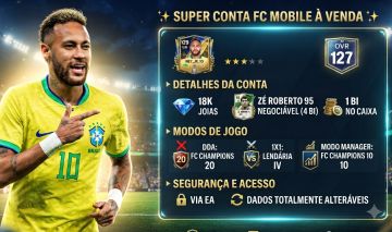 CONTA DE FC MOBILE GER 127.