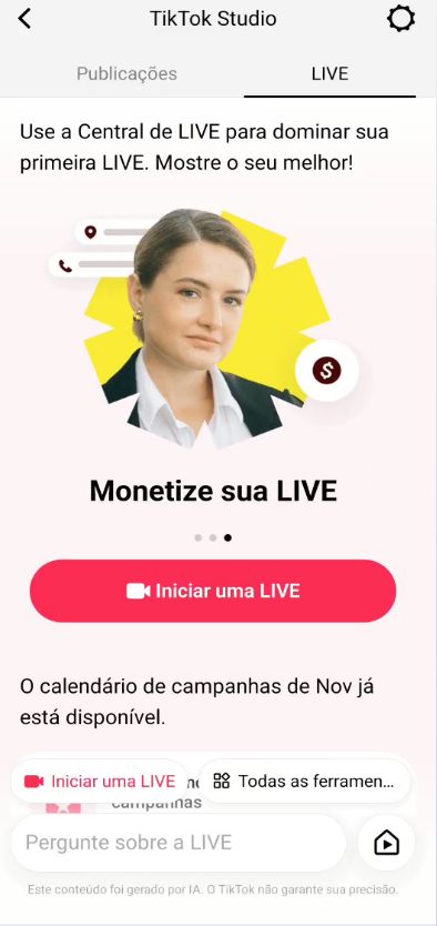 CONTA TIKTOK LIVE 1.109 SEGUIDORES REAIS | LINK NA BIO
