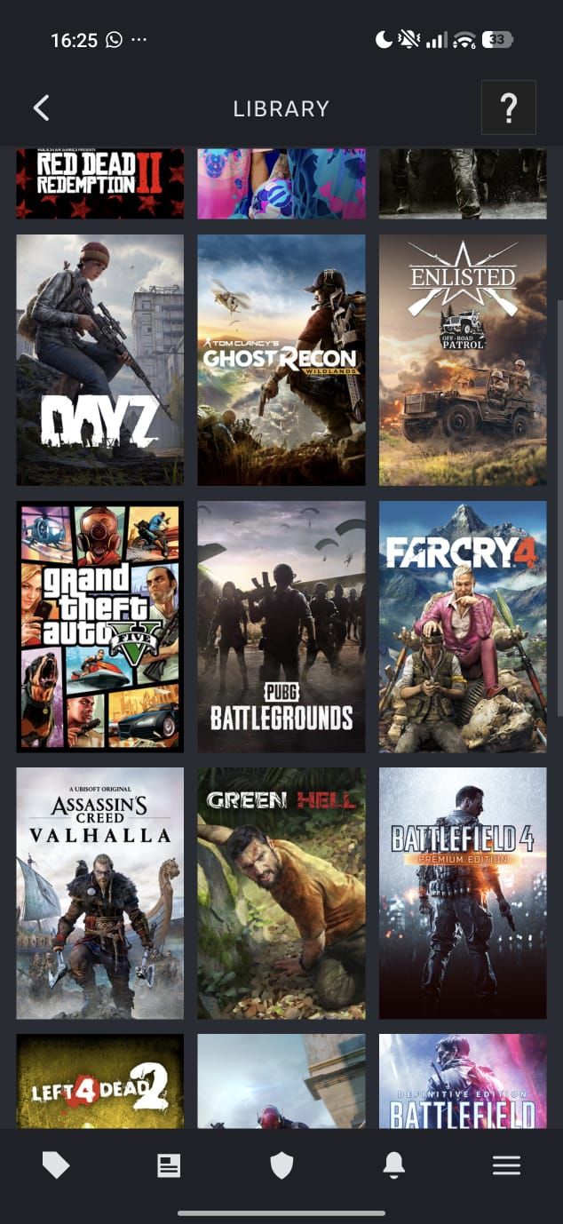 CONTA STEAM COM ALGUNS JOGOS