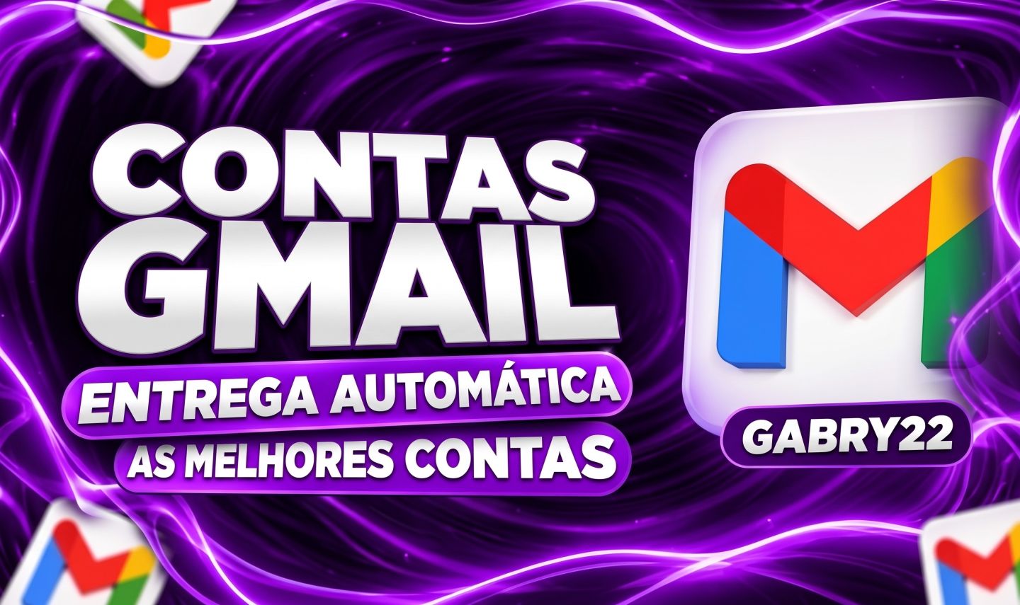 Contas Gmail IP BR | Sem SMS | Entrega automática | Qualidade garantida