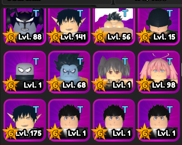 [PROMOÇÃO!] Personagens para trade. ALL STAR TOWER DEFENSE