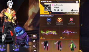 CONTA NO FREE FIRE BOAZINHA!!!