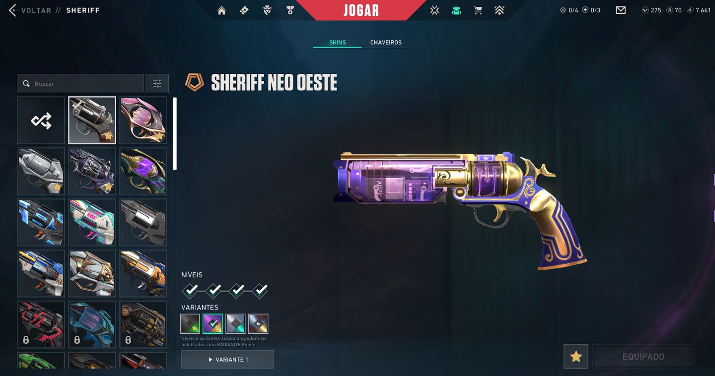 CONTA VALORANT ASCENDENTE 1 | SKINS PREMIUM + FACA VARIADAS + 3.300 investidos