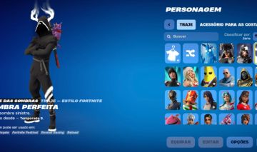 Conta Fortnite lendas da sombra passe midas (nao possui o midas e nenhuma gold)