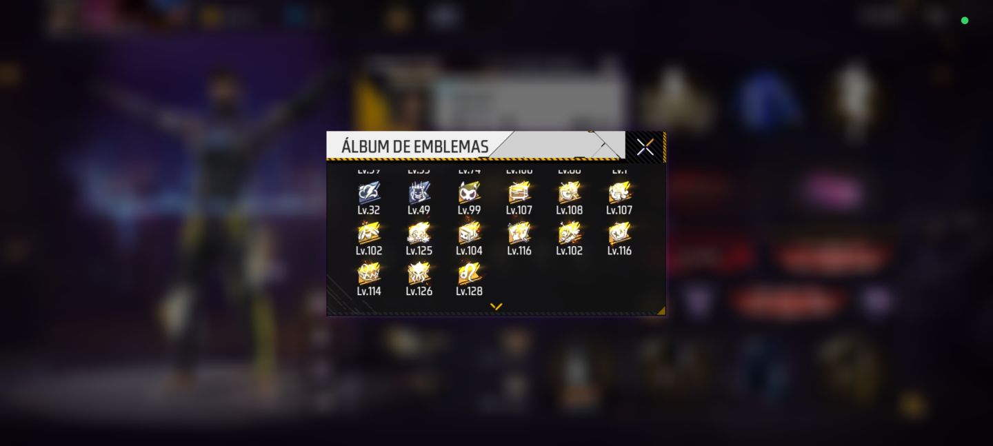 Conta de Free Fire (Angelical)