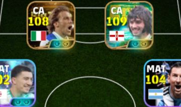 CONTINHA BRABA COM O NOVO DEL PIERO 108 E GEORGE BEST 109!