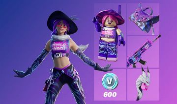 FORTNITE PACOTE VIBE SERENA