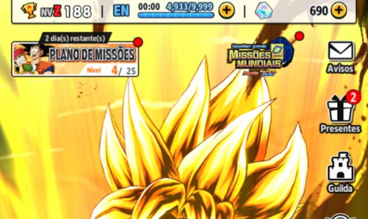DRAGON BALL LEGENDS | CONTA LVL 188 | VÁRIOS LL | PERSONAGENS FORTE | FUL ACESSO