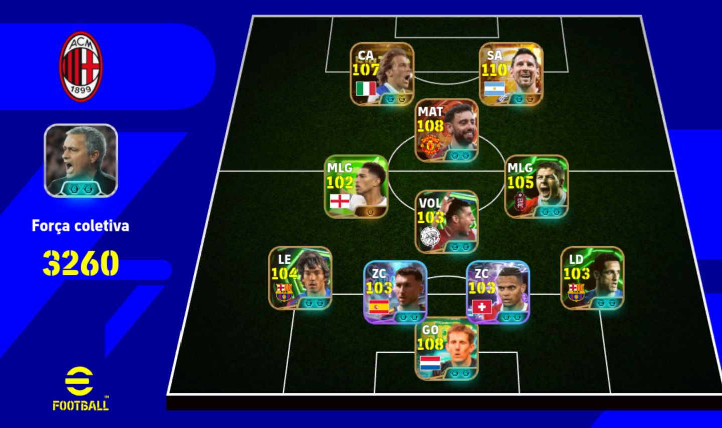 Conta de efootball rara