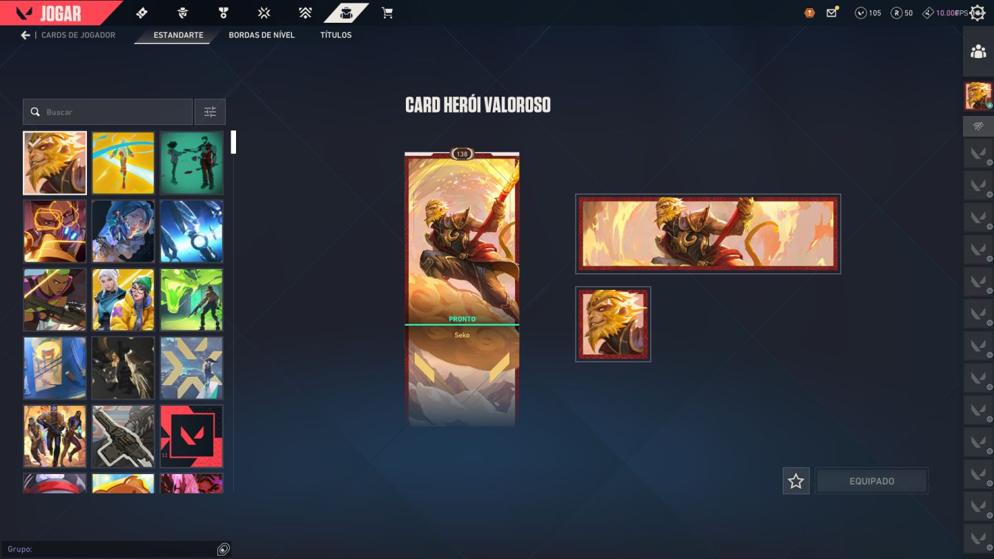 Conta valorant Nivel 138 / Dima 2 / 7 skins!
