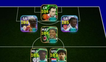 CONTA EFOOTBALL 3203 EZE+SEEDORF+OSHIMEN+R10